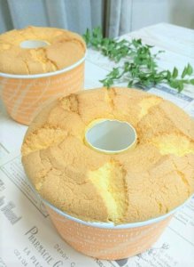 米粉のプレーンシフォンケーキ